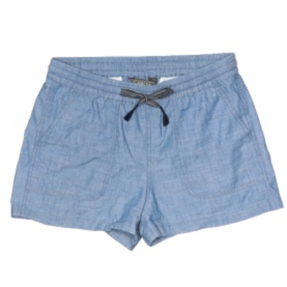 Chambray Comfy Denim Shorts Small Point Sur